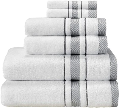Ylellinen puuvillakylpypyyhesarja